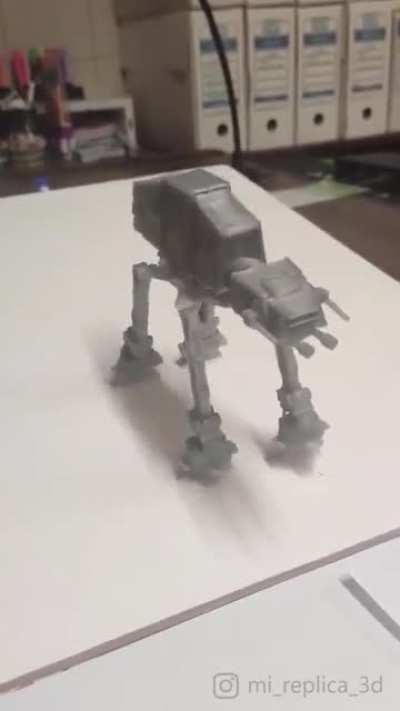 My Cute AT-AT Walker Gravity Toy si ready to attack Hoth! No Motors!