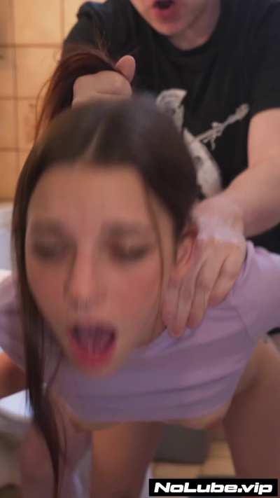 Teeny step sis gets pounded