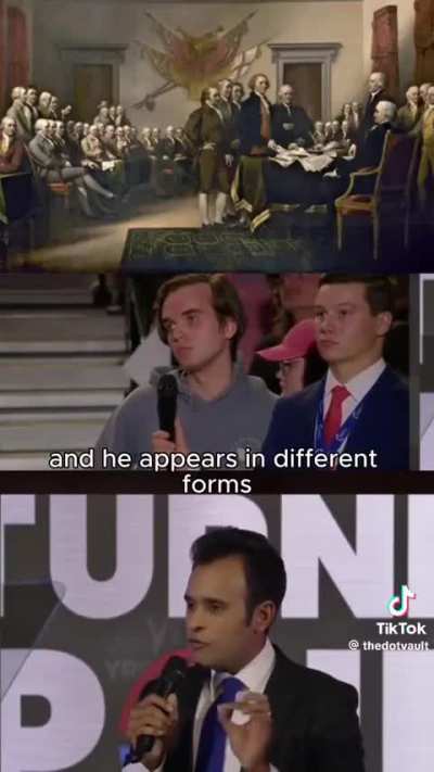 Vivek Ramaswamy goes to a Turning Point USA event in Ohio and quickly finds out that he is not on the team.