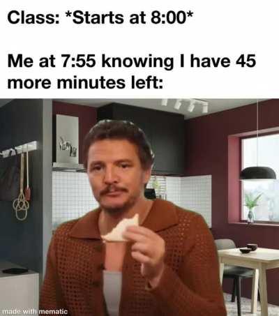 I’ve got time
