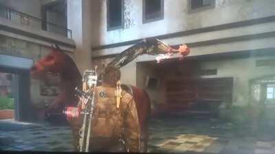 Ellie turned into a monster 😂