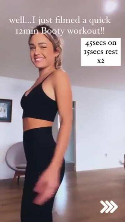 Booty workout ✅