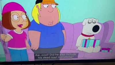 Mr Robot reference in Family Guy!
