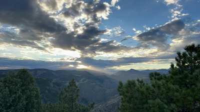 Windy Saddle - late afternoon. iPhone 14pro. Golden, CO.