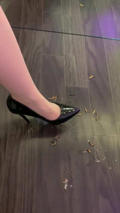 I'll crush the bug and your descendants too