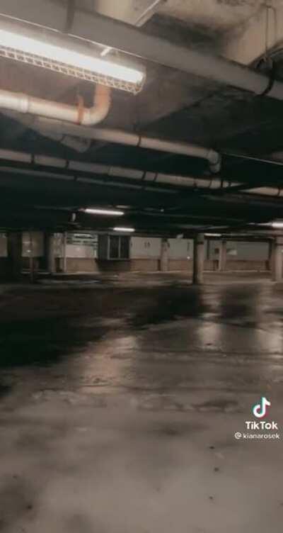 Of all the places for a pipe to burst...