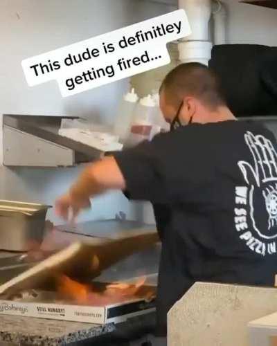 There goes that pizza