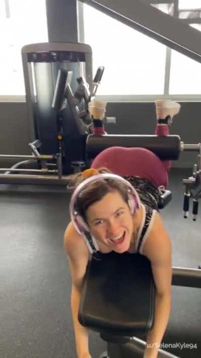 They Popped Out to Say Hi at the Gym