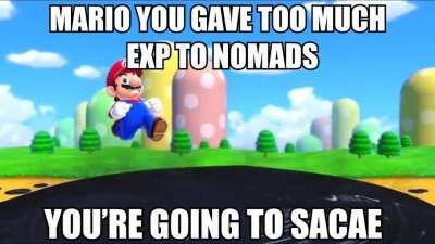 Sue and Shin send Mario to nomad hell