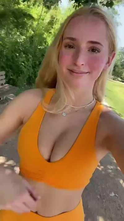 nice day for a stroll in the park