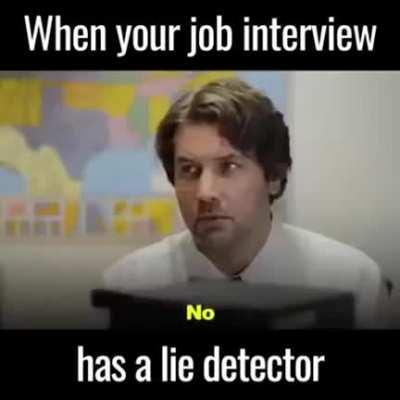 When your job interview has a lie detector