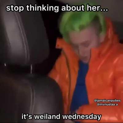 stop think about her it’s weiland wednesday....