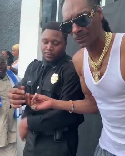 Snoop Dogg being Snoop Dogg