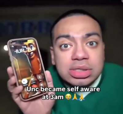 grown ass man making content on tung tung tung tung sahur btw