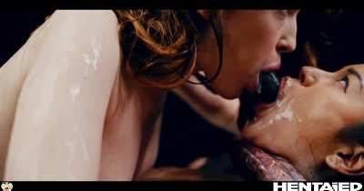 Jia and Rae's Deep Tentacle Fucking