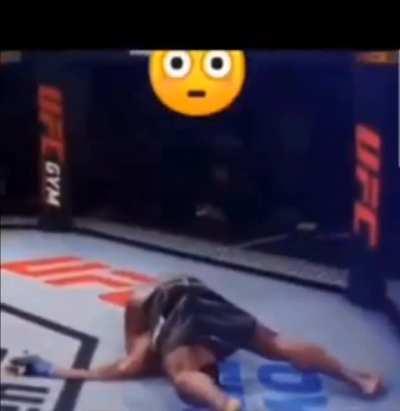 Man folded him like origami.