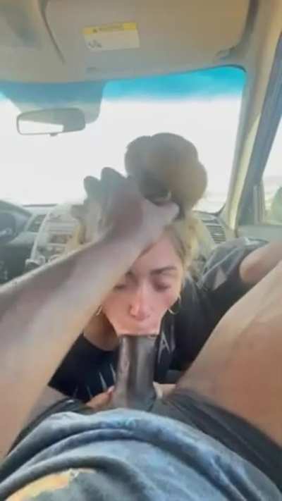 She's drunk from so much cock