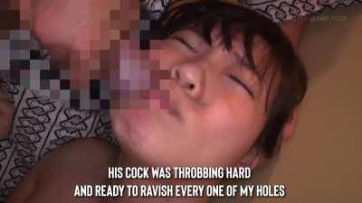 Son Can't Resist Mom After Seeing Her Naked in The Hot Springs