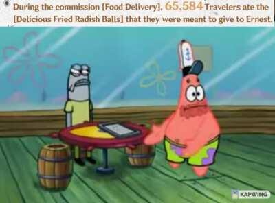 Orders given. Orders received.