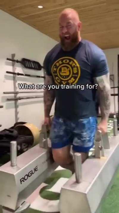 What are you training for?