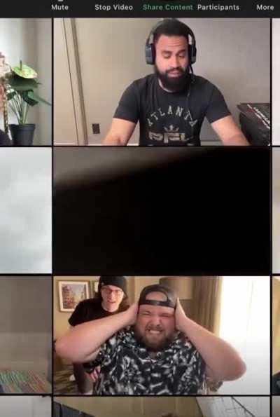 Blursed Video Call