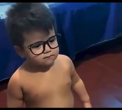 This kid was onto something until he wasn’t