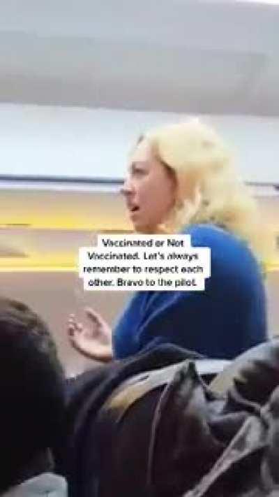Young aircraft pilot puts prejudiced passenger in her place! 