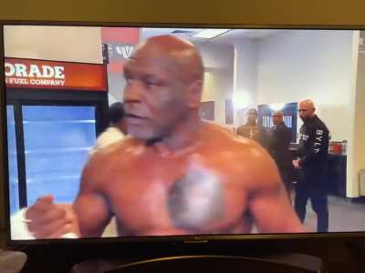 Mike Tyson opens up in locker room interview