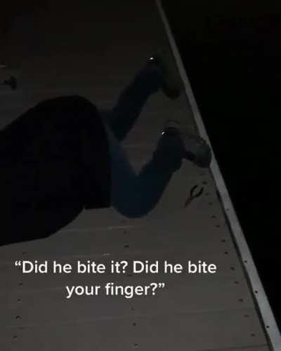 Guy picks up Stingray