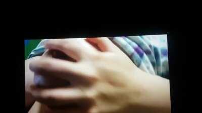 Found A Video Of My Slut Sister Playing With Her Beautiful Tits 🥺🤤