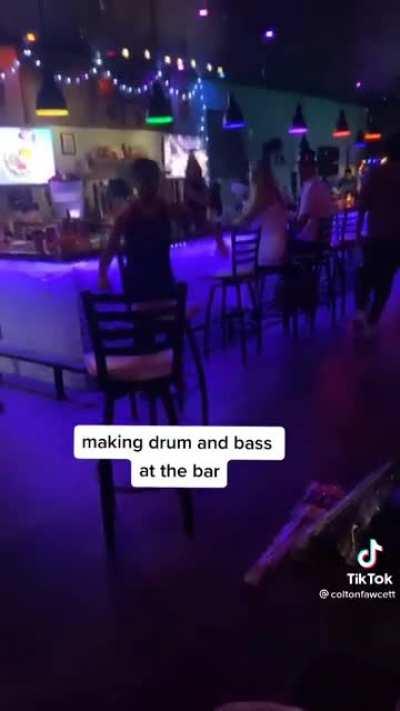 Enhanced bass at the bar