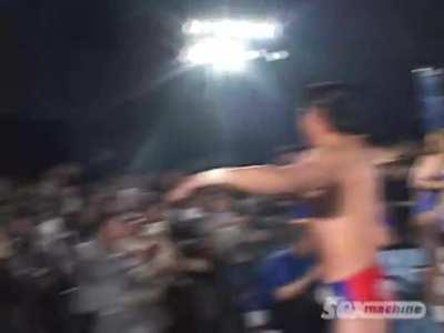 Step 1: Buy A Ticket To A Wrestling Show, Step 2: Get Squirted On