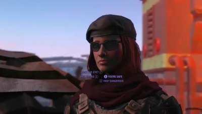 You are definitely safe here