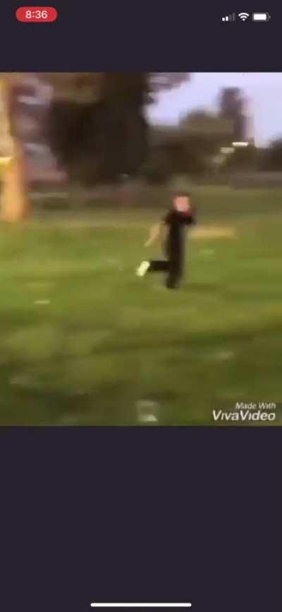 The boys jumped the wrong guy for beating on they sister 💀😂