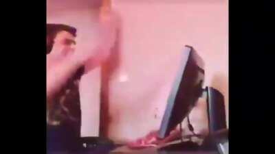 Twitch Chat when xQc used to play Macky Gee