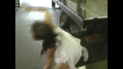 Kymberly Jane Boobs Punch and Cunt Destruction