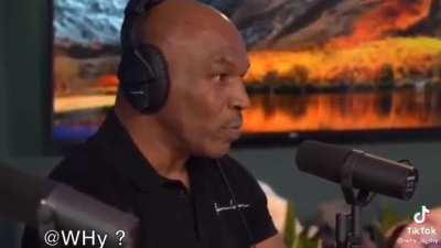 Mike Tyson is a big lover of shrooms, here he is eating a handful!