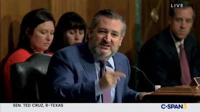 Ted Cruz is a beast! I hope I never puss him off. Much respect!