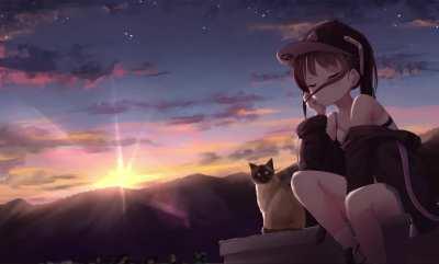 Watching The Sunset [1920×1080]