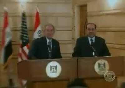 To hit the President