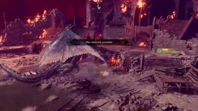 When you time the Heavy Slam in just the nick of time