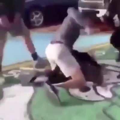 Nice high school fight!