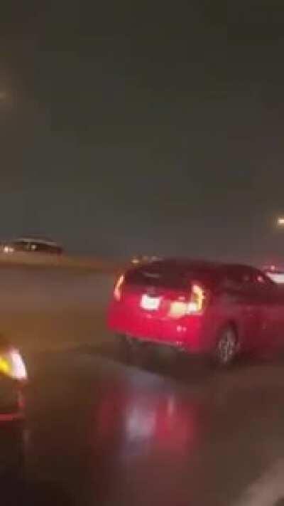 Massive car pile-up in Texas today (Warning: rather disturbing)