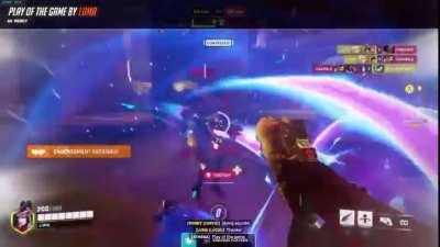 Valk with kiriko ult is crazy