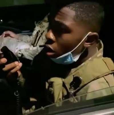 This dudes buddy fell asleep on duty and now they&rsquo;re going to get chewed out because of it