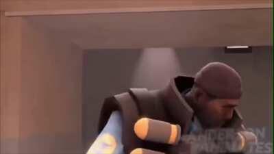 Always the blue spy...