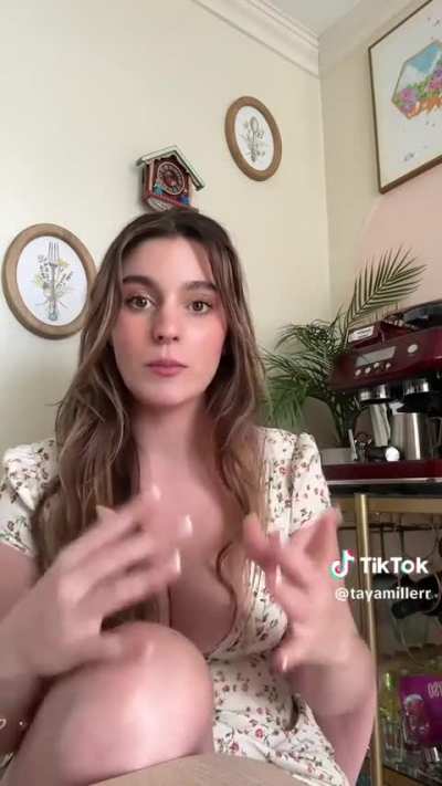 i have no clue what she's talking about, a little distracted.