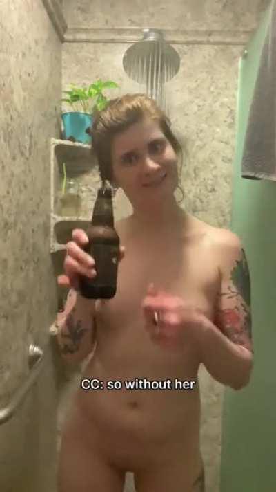 If you are struggling I suggest this beer. Bring it in the shower and enjoy. It truly helped me today. Sometimes all you need is a showerbeer. (NSFW) Drinking Founders Porter by Founders Brewing Company