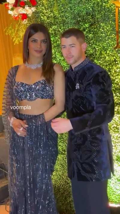 Priyanka and Nick at Sid's sangeet function