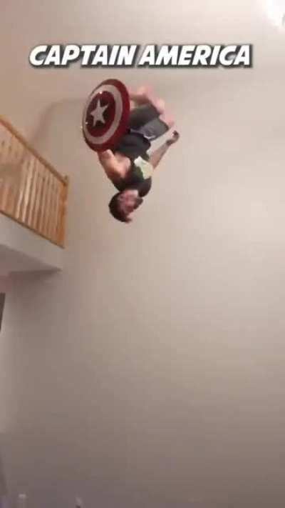 Different superhero landings